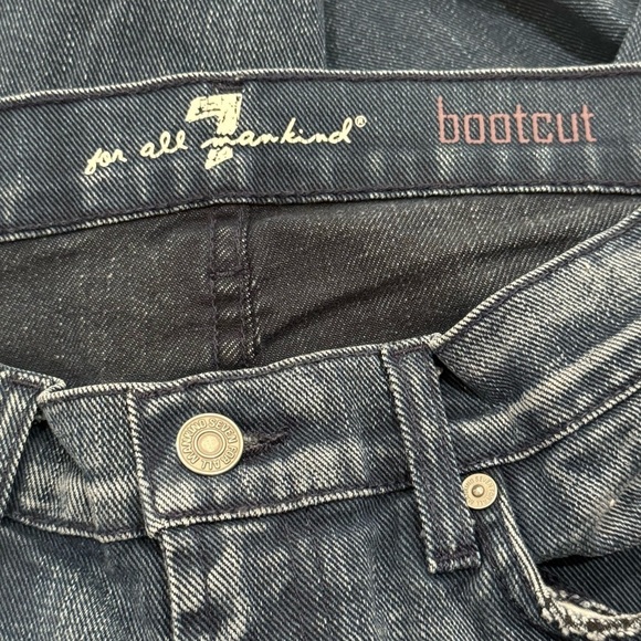 7 For all Mankind Medium Wash Bootcut Jeans Size 30 - Picture 5 of 9